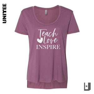 Teach Love Inspire Scoop Neck