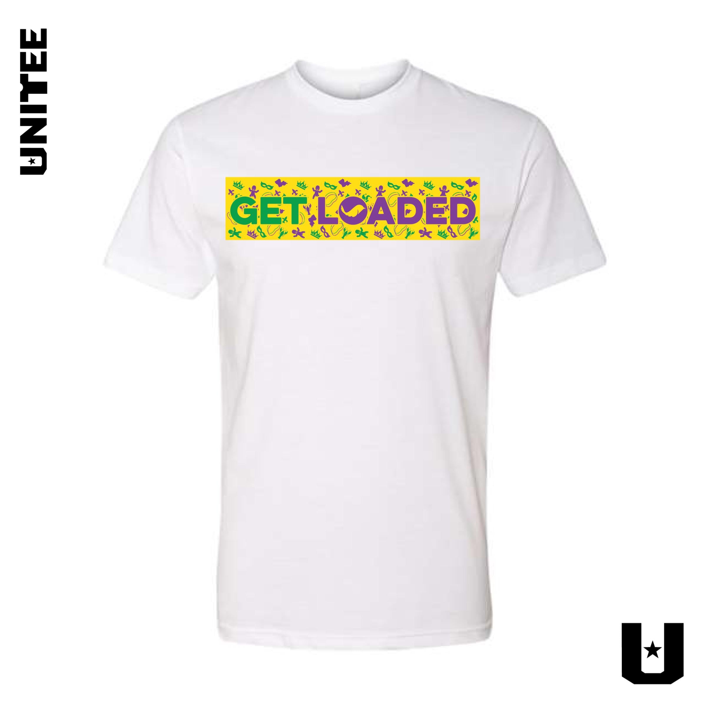SLL: Get Loaded Mardi Gras ED. Unisex Tshirt