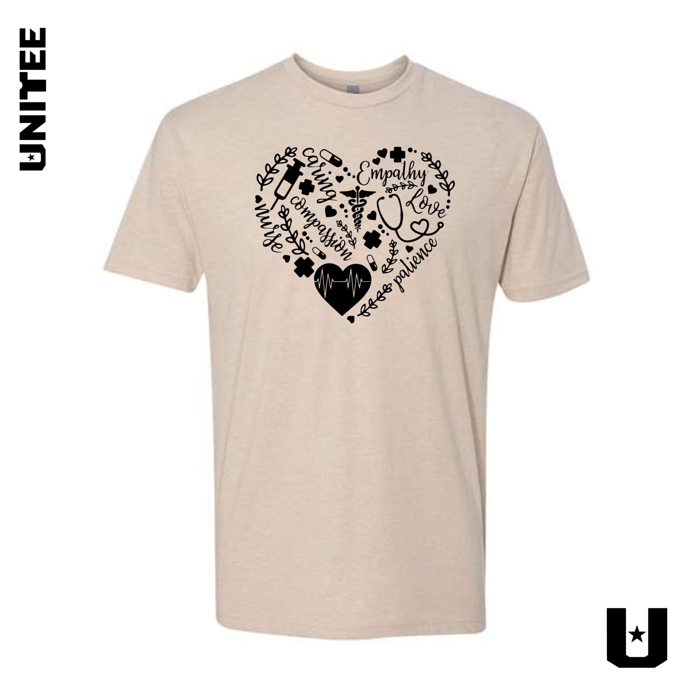 Nurse Heart Unisex Tshirt