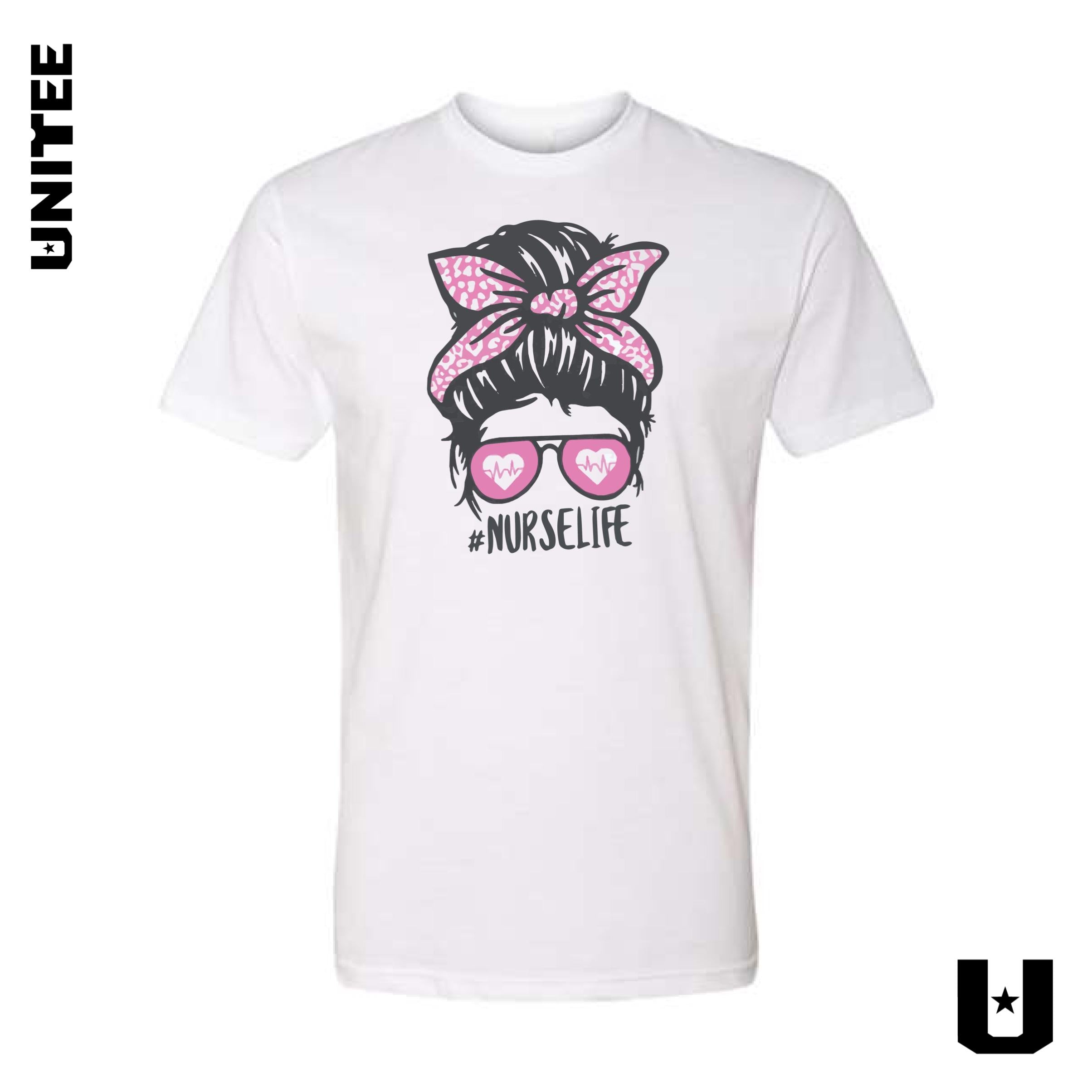 Nurse Life Bun Tshirt