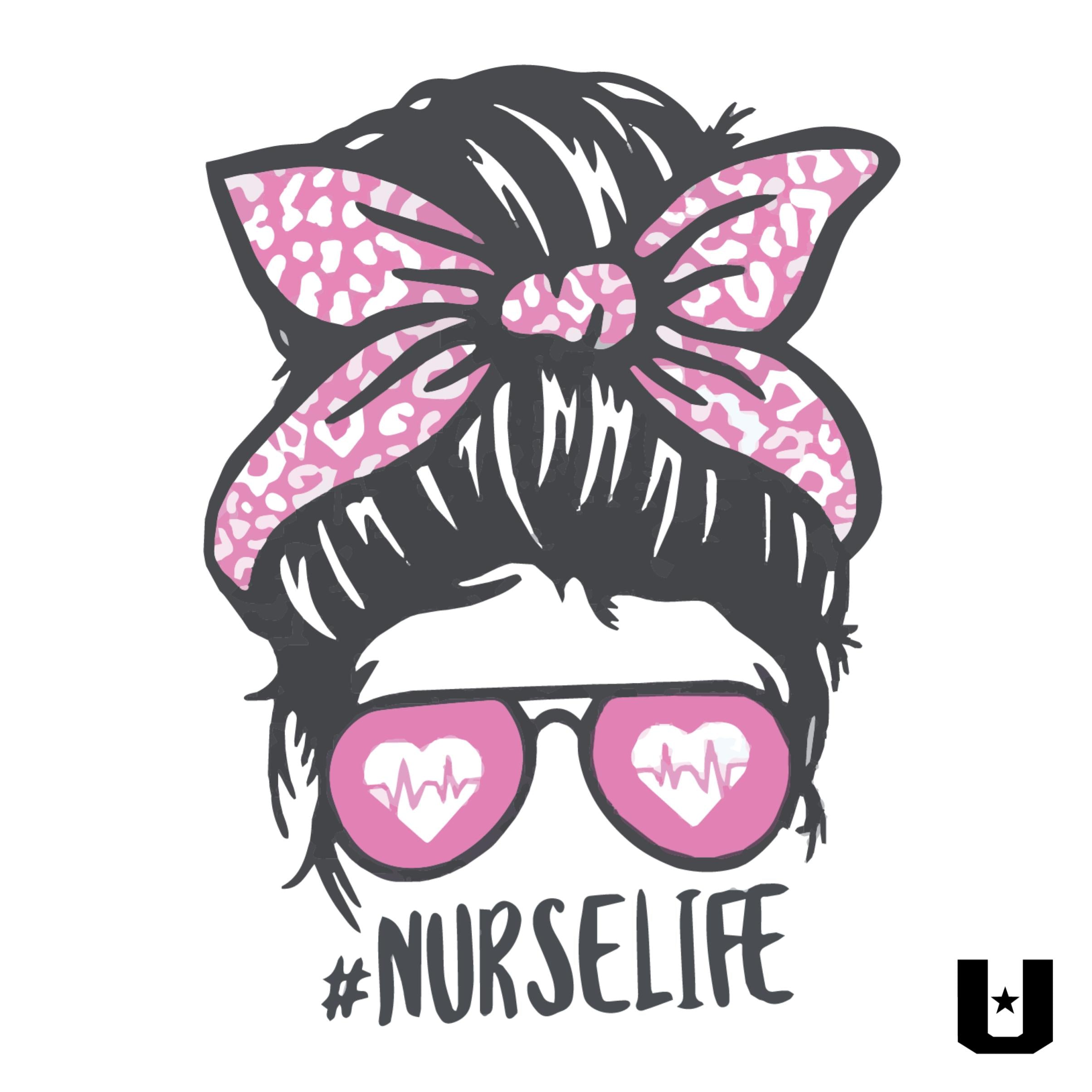 Nurse Life Bun Tshirt