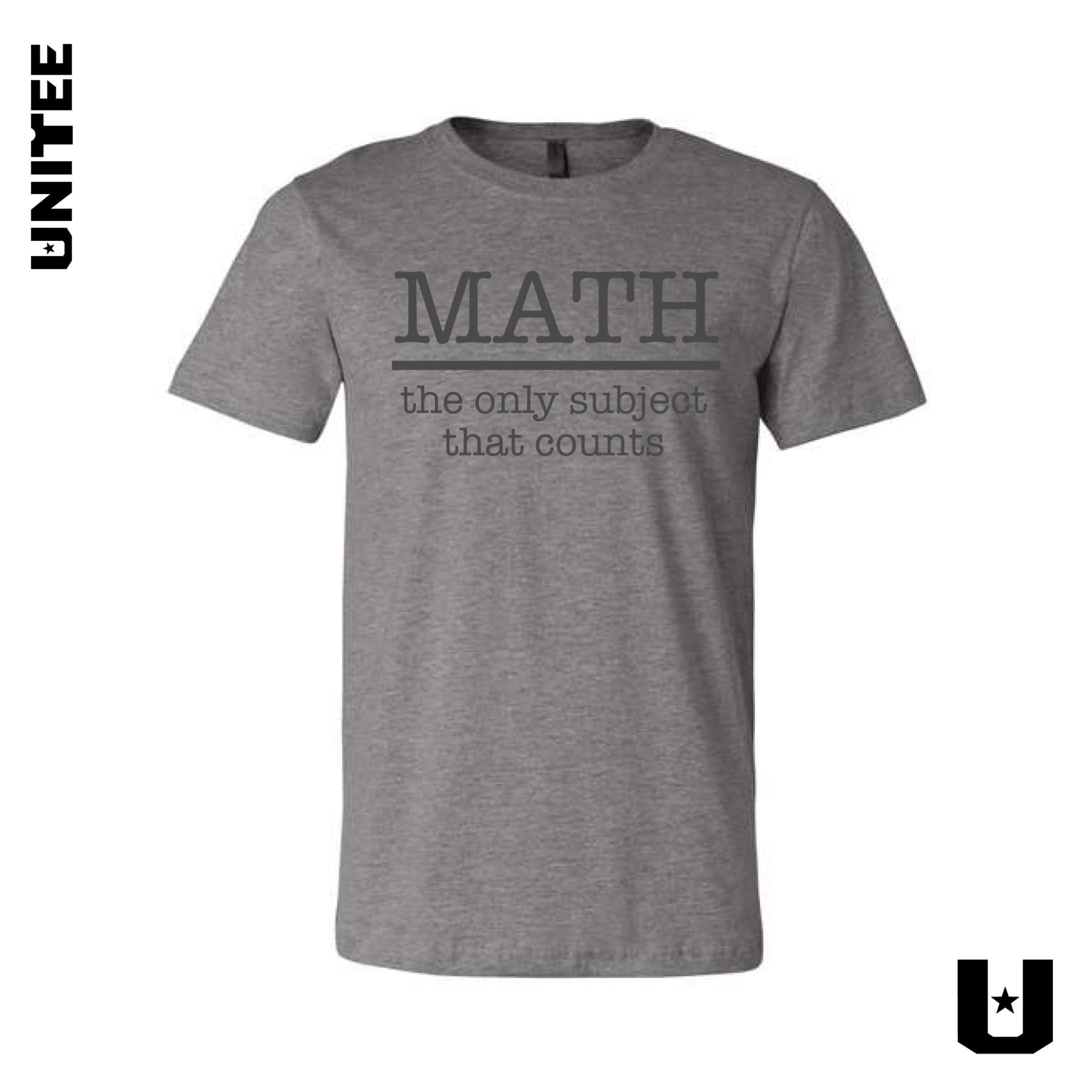 Math Counts Teacher Tshirt