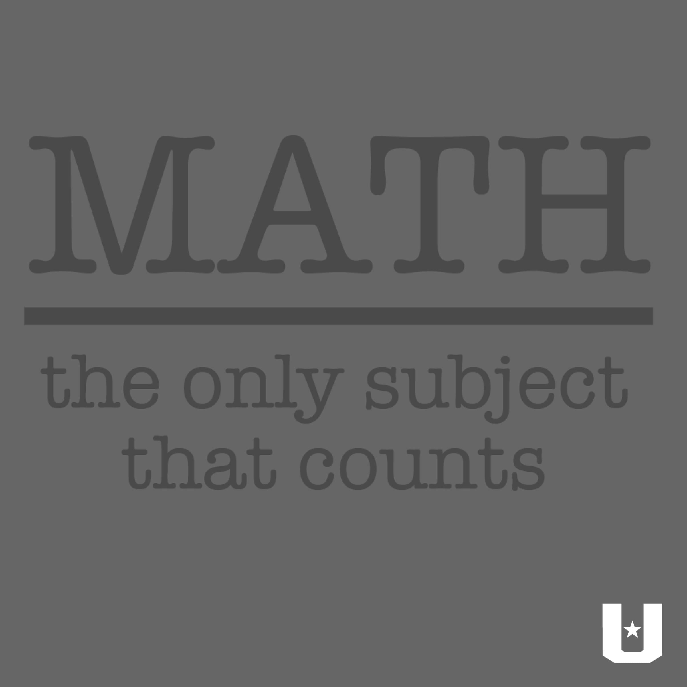 Math Counts Teacher Tshirt
