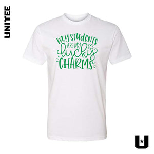 My Students Are My Lucky Charms White Tshirt