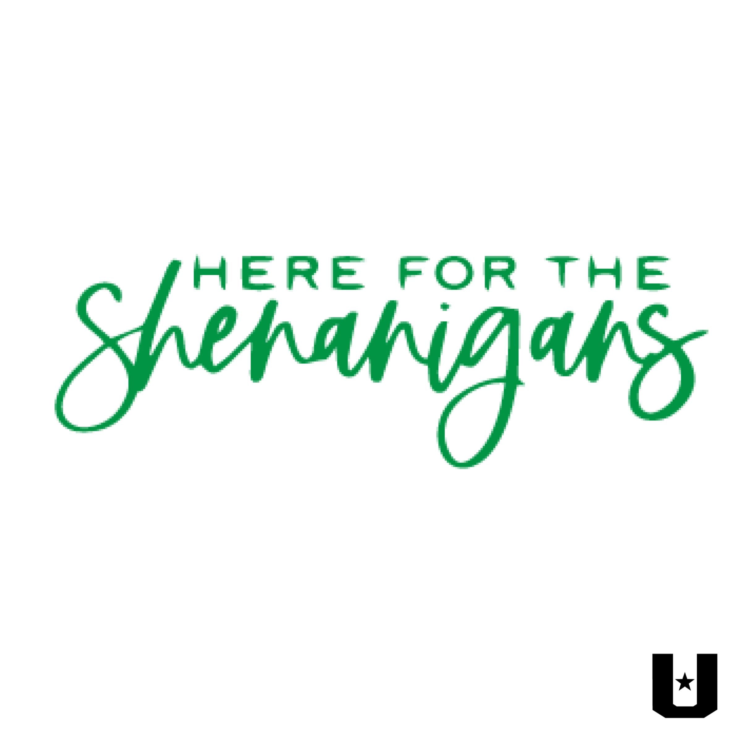 Here For The Shenanigans Tshirt