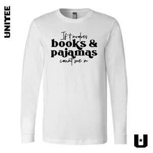 Books & Pajamas LS Tee