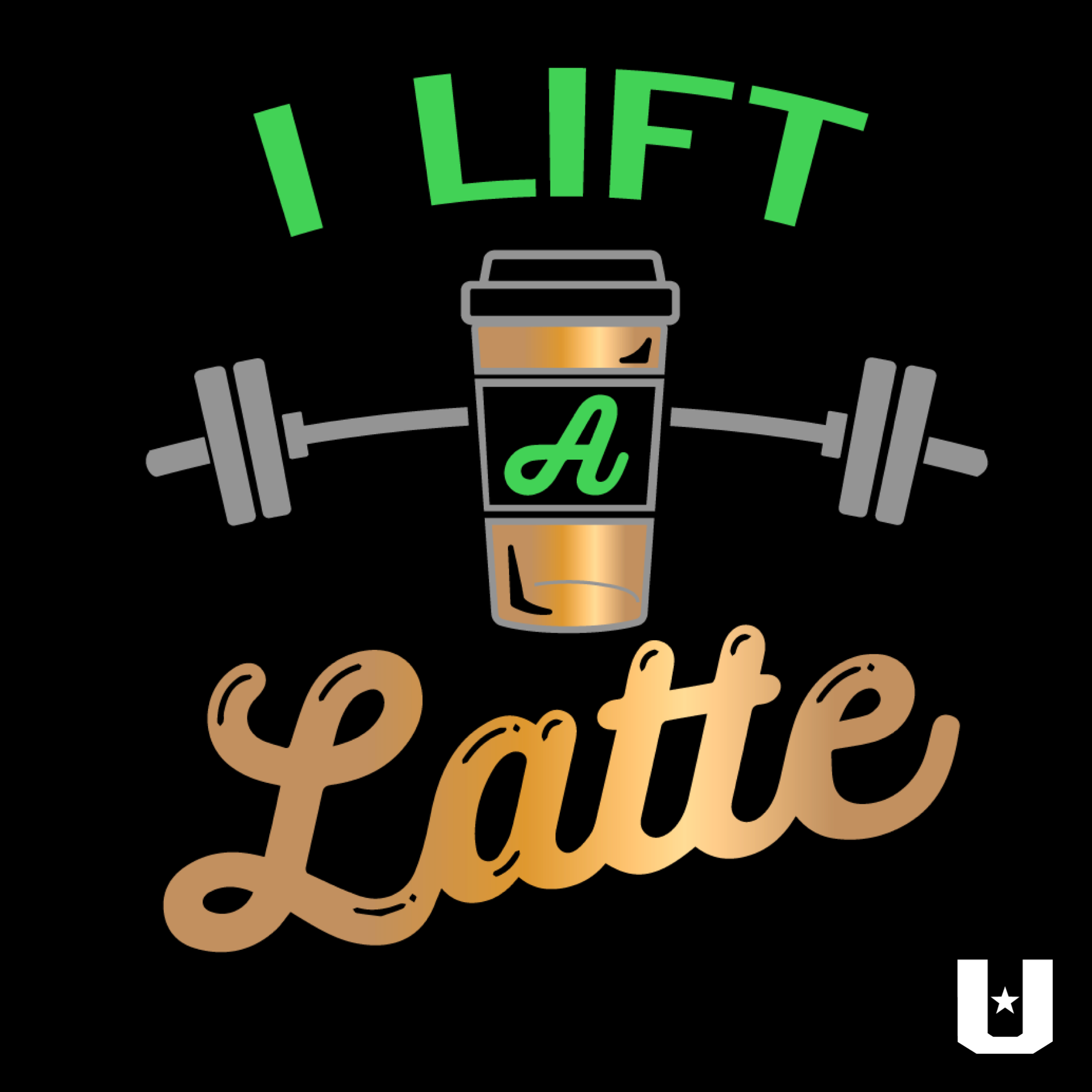 I Lift A Latte' Ladies Tank
